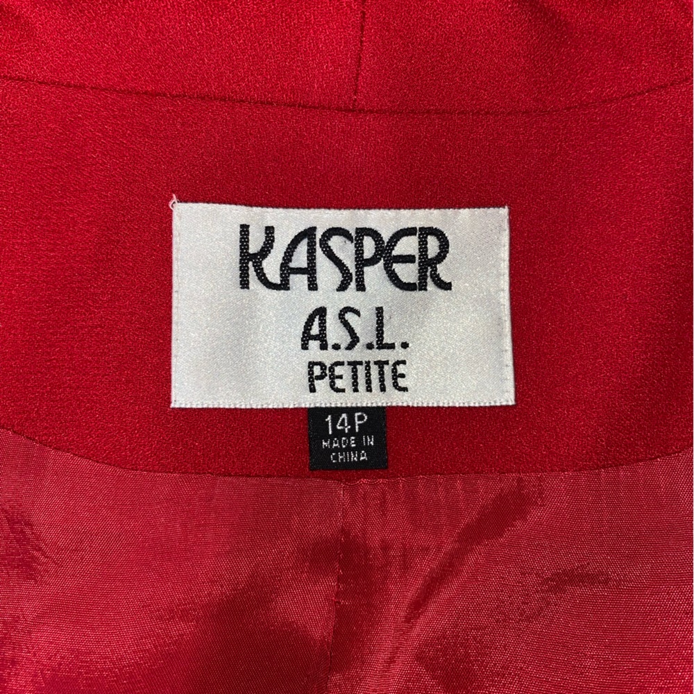 Kasper red coat - Picture 4 of 6